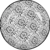Vaisselle Et Accessoires De Table<Gifi Assiette creuse ronde blanche et noire Sara
