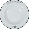 Gifi Assiette creuse ronde Le petit bistrot| Vaisselle Et Accessoires De Table