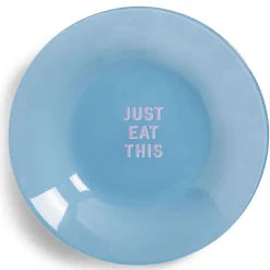 Vaisselle Et Accessoires De Table<Gifi Assiette creuse verre coloré avec message Ø23cm - 3 modèles