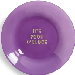 Vaisselle Et Accessoires De Table<Gifi Assiette creuse verre coloré avec message Ø23cm - 3 modèles