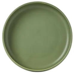 Gifi Assiette de dégustation creuse ronde verte| Vaisselle Et Accessoires De Table