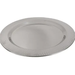 Vaisselle Et Accessoires De Table<Gifi Assiette de présentation argentée ronde