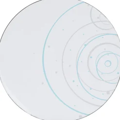 Gifi Assiette de présentation design cercles et ronds| Vaisselle Et Accessoires De Table
