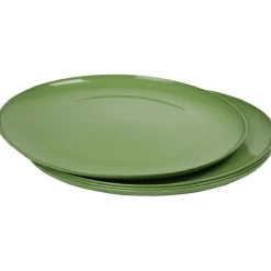 Gifi Assiette en plastique couleur unie x 4| Vaisselle Et Accessoires De Table
