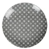 Vaisselle Et Accessoires De Table<Gifi Assiette grise avec motif fleur blanche Dolce Vita