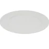 Vaisselle Et Accessoires De Table<Gifi Assiette plate blanche ronde aile damassée