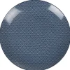 Gifi Assiette plate bleu foncé motif vague seigaiha| Vaisselle Et Accessoires De Table