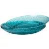 Gifi Assiette plate bleue martelé x4| Vaisselle Et Accessoires De Table