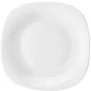 Gifi Assiette plate carrée blanche Carine Opal| Vaisselle Et Accessoires De Table