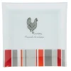 Vaisselle Et Accessoires De Table<Gifi Assiette plate carrée design poule