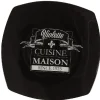 Gifi Assiette plate carrée noire design dessert maison| Vaisselle Et Accessoires De Table