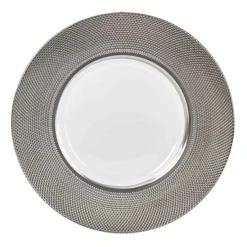 Gifi Assiette plate effet diamant| Vaisselle Et Accessoires De Table