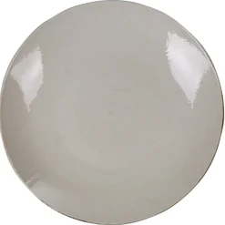 Gifi Assiette plate en faïence motif rosace forme ronde| Vaisselle Et Accessoires De Table