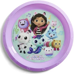 Gifi Assiette plate enfant Gabby et la Maison Magique plastique Ø21cm| Vaisselle Et Accessoires De Table