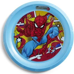 Gifi Assiette plate enfant Spiderman plastique Ø21cm| Vaisselle Et Accessoires De Table