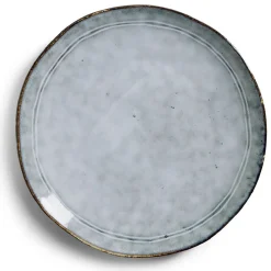 Gifi Assiette plate grès cuivré Ø26cm| Vaisselle Et Accessoires De Table