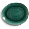 Gifi Assiette plate grès effet artisanal 28,5x24cm| Vaisselle Et Accessoires De Table