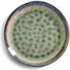 Gifi Assiette plate grès vert Ø27,5cm| Vaisselle Et Accessoires De Table