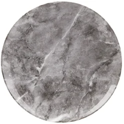 Vaisselle Et Accessoires De Table<Gifi Assiette plate motif marbre gris