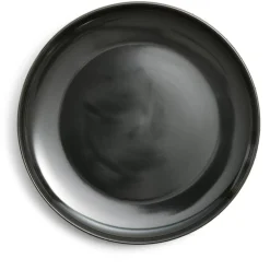 Vaisselle Et Accessoires De Table<Gifi Assiette plate Oslo en grès noir Ø27cm