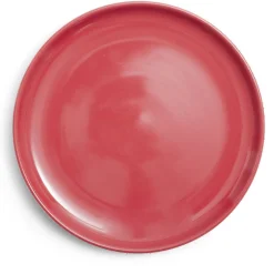 Vaisselle Et Accessoires De Table<Gifi Assiette plate Oslo en grès rouge Ø20cm