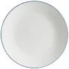Gifi Assiette plate porcelaine blanc Ø26,5cm| Vaisselle Et Accessoires De Table