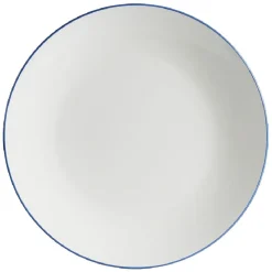 Gifi Assiette plate porcelaine blanc Ø26,5cm| Vaisselle Et Accessoires De Table