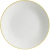 Gifi Assiette plate porcelaine blanc Ø26,5cm| Vaisselle Et Accessoires De Table