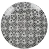 Vaisselle Et Accessoires De Table<Gifi Assiette plate ronde carreaux de ciment blanc noir Dakar