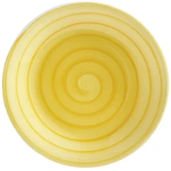 Gifi Assiette plate ronde déco spirale Ø25 cm| Vaisselle Et Accessoires De Table