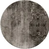 Gifi Assiette plate ronde effet vieux bois décor arabesque| Vaisselle Et Accessoires De Table