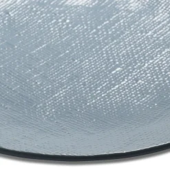 Gifi Assiette plate ronde en grès reliefbleu| Vaisselle Et Accessoires De Table