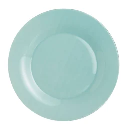 Gifi Assiette plate ronde Luminarc bleu ciel Zana| Vaisselle Et Accessoires De Table