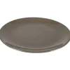 Gifi Assiette plate taupe| Vaisselle Et Accessoires De Table