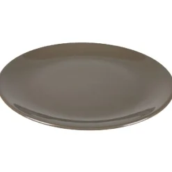 Gifi Assiette plate taupe| Vaisselle Et Accessoires De Table