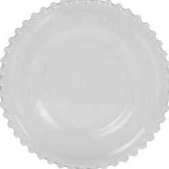 Gifi Assiette plate transparente| Vaisselle Et Accessoires De Table