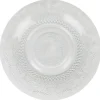 Gifi Assiette plate transparente ciselée| Vaisselle Et Accessoires De Table