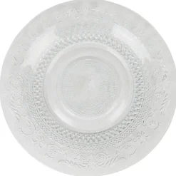Gifi Assiette plate transparente ciselée| Vaisselle Et Accessoires De Table
