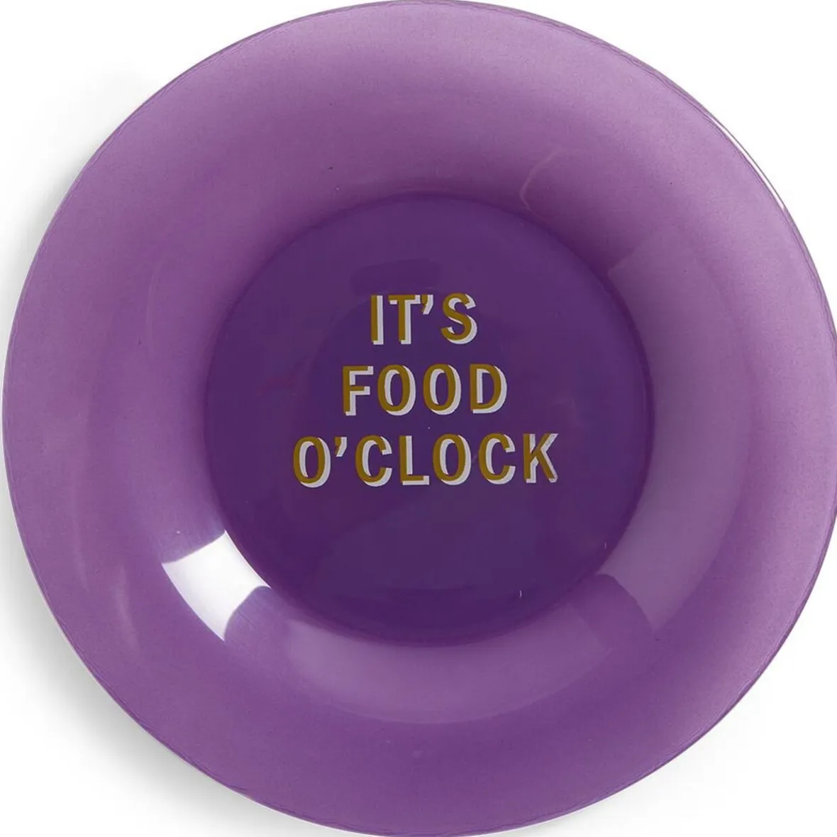 Vaisselle Et Accessoires De Table<Gifi Assiette plate verre coloré avec message Ø20cm - 3 modèles