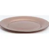 Gifi Assiette plate verre Zana cuivrée| Vaisselle Et Accessoires De Table