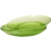 Gifi Assiette plate verte martelé x4| Vaisselle Et Accessoires De Table
