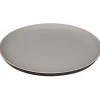 Gifi Assiette plate Zenco bicolore gris et taupe| Vaisselle Et Accessoires De Table