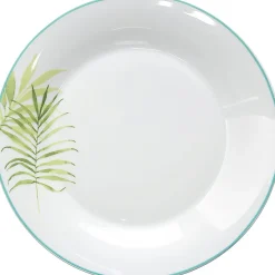 Gifi Assiette porcelaine motif jungle| Vaisselle Et Accessoires De Table
