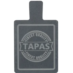 Gifi Assiette rectangulaire à tapas en ardoise| Vaisselle Et Accessoires De Table