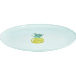 Vaisselle Et Accessoires De Table<Gifi Assiette ronde en plastique décor ananas