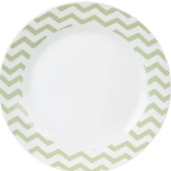 Gifi Assiette ronde plate faïence motif coeur| Vaisselle Et Accessoires De Table
