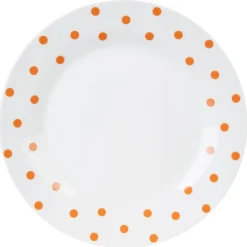Gifi Assiette ronde plate faïence motif coeur| Vaisselle Et Accessoires De Table