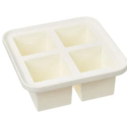 Conservation Alimentaire<Gifi Bac à glaçon XXL en silicone 4 compartiments blanc/bleu
