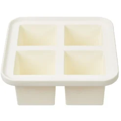 Conservation Alimentaire<Gifi Bac à glaçon XXL en silicone 4 compartiments blanc/bleu