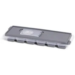 Vaisselle Et Accessoires De Table<Gifi Bac à glaçons avec couvercle en silicone L.26,5x9cm